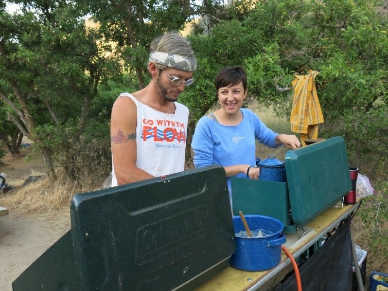 Ethan and Hannah whip up a feast for Thai night.