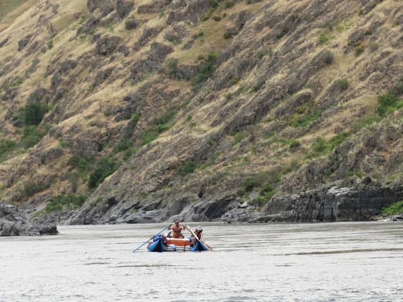 Even after patching, the Lop-Eared Mule required nearly constant pumping to stay afloat. Go Susie!