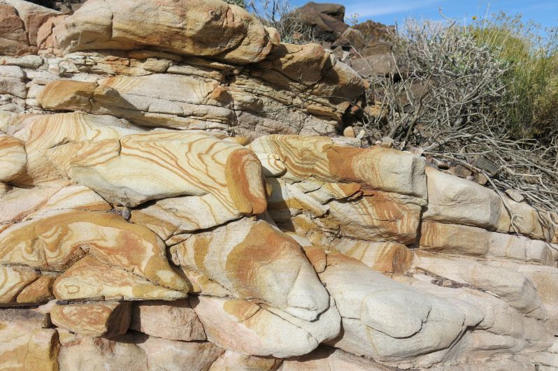 Weird rocks near Johnson Canyon