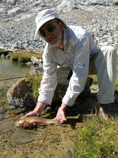 Unlike their sluggard Cutthroat cousins, these Goldens fight hard and rip line off the reel.